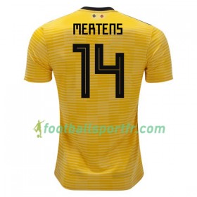 Tenue Belgique Mertens 14 Exterieur Coupe du monde 2018 Maillot de Foot